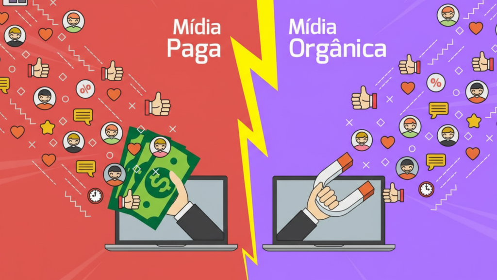 ROI de Mídia Paga vs. Alternativas Orgânicas - rcmedia